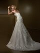 Trumpet/Mermaid Sweetheart Embroidery Taffeta Chapel Train Wedding Dress